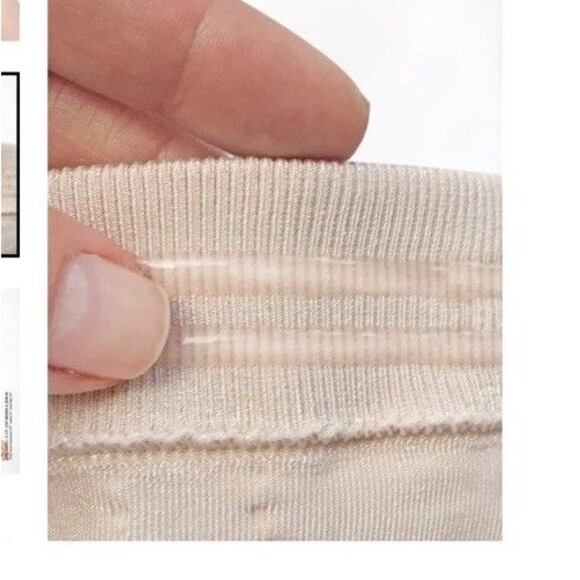 Curveez Womens Sz XL Sig Control High Waist Brief Black CUR3739 Seamless Firm - Picture 8 of 10